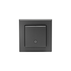 SENSOR DE TEMPERATURA Y HUMEDAD SIN DISPLAY INTERIOR - ANTRACITA