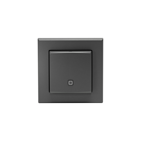 SENSOR DE TEMPERATURA Y HUMEDAD SIN DISPLAY INTERIOR - ANTRACITA