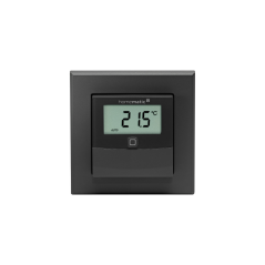 SENSOR DE TEMPERATURA Y HUMEDAD CON DISPLAY INTERIOR - ANTRACITA
