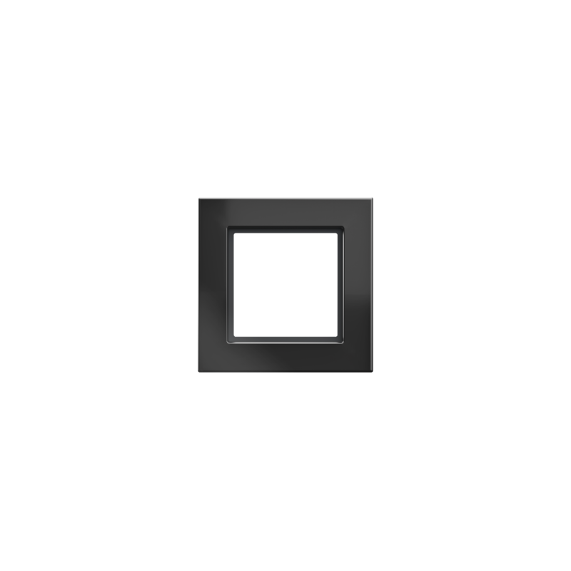 MARCO DE CRISTAL SIMPLE - NEGRO