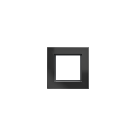 MARCO DE CRISTAL SIMPLE - NEGRO